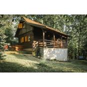 WOODEN HOUSE near the River Kupa